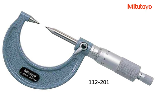 B0411-001-三豐-112-201尖爪千分尺 0-25