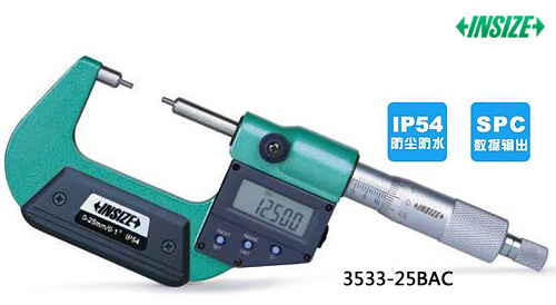 B0411-002-英示-3533-25BAC數(shù)顯花鍵千分尺 0-25