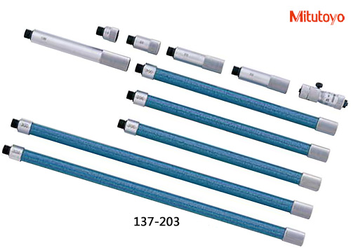 B0406-001-三豐-137-203內徑千分尺50-500,6測桿